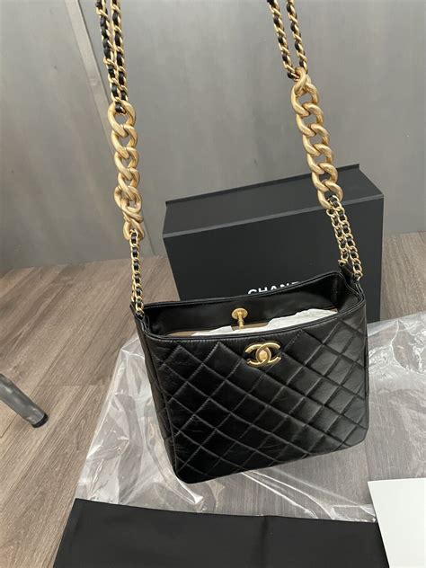 chanel white hobo|chanel hobo crossbody.